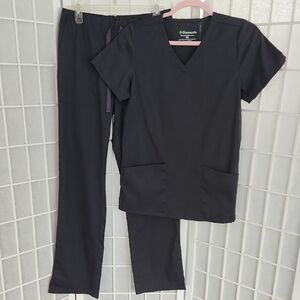 Element Dark Grey Scrub Set Extra Small